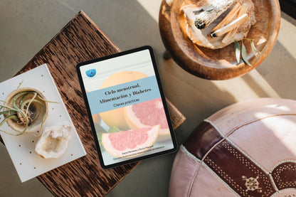 Pack Ciclo Menstrual, Alimentación y Diabetes (para diabetes tipo 1)